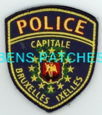 FOREIGN,BELGIUM,BRUXELLES IXELLES POLICE 1
